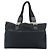 Borsa Tote GUCCI GG Canvas Nera Oro 145758 Auth 183257 Nero D'oro - vista 2