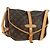 LOUIS VUITTON Borsa a Spalla Monogram Saumur 30 M42256 LV Auth am11667V Monogramma