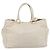 Borsa PRADA in pelle 2way Avorio Oro Auth 182009 D'oro Crudo - vista 2