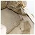 Borsa PRADA in pelle 2way Avorio Oro Auth 182009 D'oro Crudo - vista 21