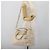 Borsa PRADA in pelle 2way Avorio Oro Auth 182009 D'oro Crudo - vista 26
