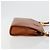Borsa a tracolla Christian Dior in pelle marrone oro Auth 182105 D'oro - vista 3