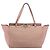 VALENTINO Rock Studs Tote Bag Leder Pink Gold Auth bs35382 Golden - Ansicht 13