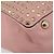 VALENTINO Rock Studs Tote Bag Leder Pink Gold Auth bs35382 Golden - Ansicht 14