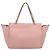 VALENTINO Rock Studs Tote Bag Leder Pink Gold Auth bs35382 Golden - Ansicht 2