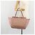 VALENTINO Rock Studs Tote Bag Leder Pink Gold Auth bs35382 Golden - Ansicht 23