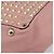 VALENTINO Rock Studs Tote Bag Leder Pink Gold Auth bs35382 Golden - Ansicht 9
