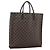 LOUIS VUITTON Damier Ebene Sac Plat Hand Bag N51140 LV Auth 184136