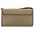Céline Borsa a Spalla CELINE Macadam Canvas PVC Beige Oro Auth 183675 D'oro - vista 2