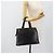 Bolso de mano LOEWE de cuero negro plata Auth ka4565A - vista 25
