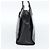 Bolso de mano LOEWE de cuero negro plata Auth ka4565A - vista 4