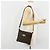 FENDI Zucca Canvas Celeria Shoulder Bag Black Brown Auth 182654A Marrone Nero - vista 24