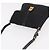 Bolsa de Ombro PRADA Nylon Preto Gold Auth 183882A Dourado - vista 6