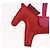 Hermès Charm HERMES Rodeo PM in pelle rosso Auth 184240M - vista 2