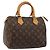 LOUIS VUITTON Borsa Monogram Speedy 25 M41528 LV Auth 179455A Monogramma