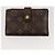 LOUIS VUITTON Portafoglio Monogram 5 Set LV Auth BA12863 Monogramma - vue 2