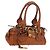 Chloé Borsa Mini Paddington Chloe in pelle marrone argento oro Autentica am11785SAM D'oro