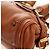 Chloé Borsa Mini Paddington Chloe in pelle marrone argento oro Autentica am11785SAM D'oro - vista 14