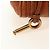 Chloé Borsa Mini Paddington Chloe in pelle marrone argento oro Autentica am11785SAM D'oro - vista 18