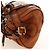 Chloé Borsa Mini Paddington Chloe in pelle marrone argento oro Autentica am11785SAM D'oro - vista 3