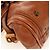 Chloé Borsa Mini Paddington Chloe in pelle marrone argento oro Autentica am11785SAM D'oro - vista 9