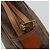 Céline Borsa CELINE Macadam Canvas PVC Pelle Marrone Oro Auth 182920A D'oro - vista 18