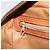 Céline Borsa CELINE Macadam Canvas PVC Pelle Marrone Oro Auth 182920A D'oro - vista 22