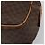 Céline Borsa CELINE Macadam Canvas PVC Pelle Marrone Oro Auth 182920A D'oro - vista 9
