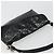Borsa a tracolla Salvatore Ferragamo in vernice nero argento ka4653 - vista 6