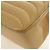 CHANEL Bolsa de Ombro com Corrente em Pele de Cordeiro Bege Ouro CC Auth 182904SAV Dourado - vista 16