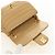 CHANEL Bolsa de Ombro com Corrente em Pele de Cordeiro Bege Ouro CC Auth 182904SAV Dourado - vista 18