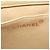 CHANEL Bolsa de Ombro com Corrente em Pele de Cordeiro Bege Ouro CC Auth 182904SAV Dourado - vista 20