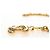 Collana CHANEL CC metallizzata Gold Tone CC Auth am11747SAM - vista 13