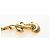 Collana CHANEL CC metallizzata Gold Tone CC Auth am11747SAM - vista 14