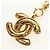 Collana CHANEL CC metallizzata Gold Tone CC Auth am11747SAM - vista 3