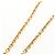 Collana CHANEL CC metallizzata Gold Tone CC Auth am11747SAM - vista 5