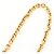Collana CHANEL CC metallizzata Gold Tone CC Auth am11747SAM - vista 6