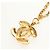 Collana CHANEL CC metallizzata Gold Tone CC Auth am11747SAM - vista 8