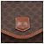 Céline Borsa a Spalla CELINE Macadam Canvas PVC Pelle Marrone Oro Auth 183962 D'oro - vista 18