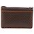 Céline Borsa a Spalla CELINE Macadam Canvas PVC Pelle Marrone Oro Auth 183962 D'oro - vista 2