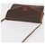 Céline Borsa a Spalla CELINE Macadam Canvas PVC Pelle Marrone Oro Auth 183962 D'oro - vista 6