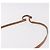 Céline Borsa a Spalla CELINE Macadam Canvas PVC Pelle Marrone Oro Auth 183962 D'oro - vista 8