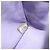 CHANEL Mini Matelasse 17 Chain Bag Cotton Lavende Gold CC Auth 182741SAM D'oro Lavanda - vista 10