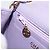 CHANEL Mini Matelasse 17 Chain Bag Cotton Lavende Gold CC Auth 182741SAM D'oro Lavanda - vista 25