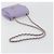 CHANEL Mini Matelasse 17 Chain Bag Cotton Lavende Gold CC Auth 182741SAM D'oro Lavanda - vista 7