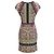 Etro Purple Multi Floral and Paisley Printed Silk Dress Multiple colors - view 2