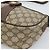 Borsa GUCCI GG Supreme Web Sherry Line in PVC Beige Oro 89 02 032 Auth 184227 D'oro - vista 14