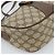 Borsa GUCCI GG Supreme Web Sherry Line in PVC Beige Oro 89 02 032 Auth 184227 D'oro - vista 15
