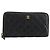 CHANEL Matelassé Long Wallet Lammfell Schwarz Gold CC Authentisch 183495 Golden