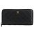 CHANEL Matelassé Long Wallet Lammfell Schwarz Gold CC Authentisch 183495 Golden - Ansicht 13
